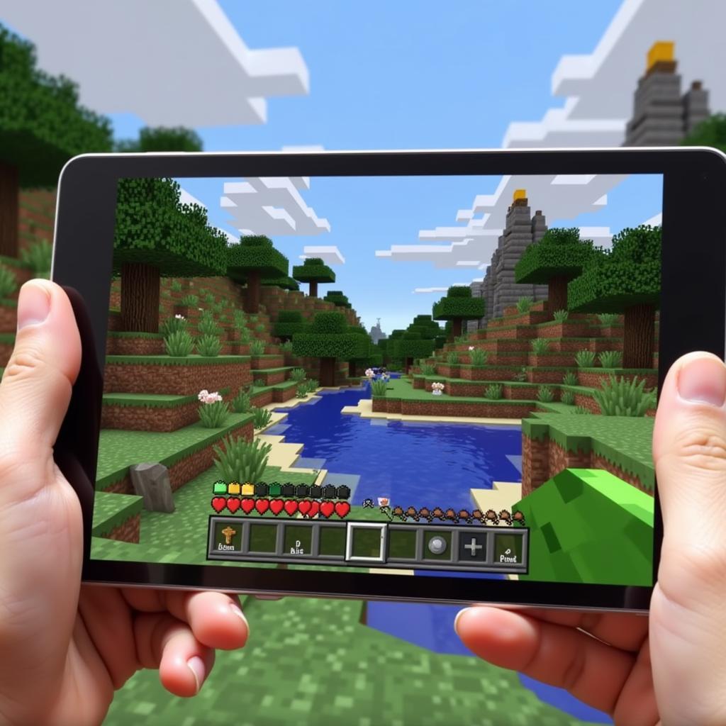 Minecraft iOS Gameplay