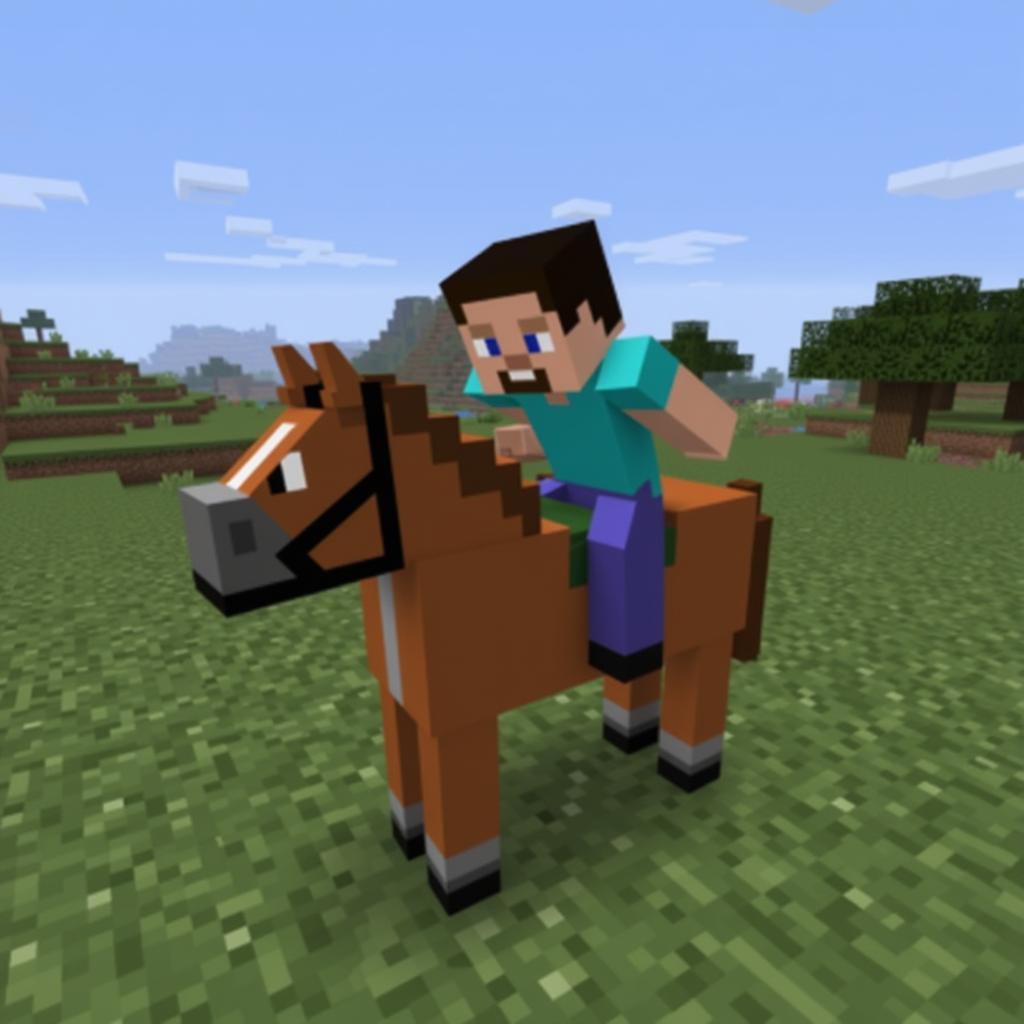 Minecraft PE 0.15.0 Horses