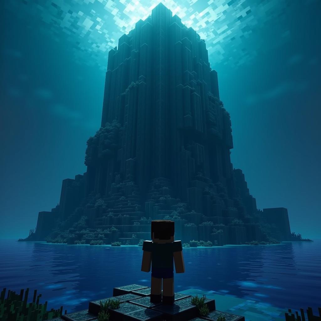 Minecraft PE 1.12.2 Ocean Monument