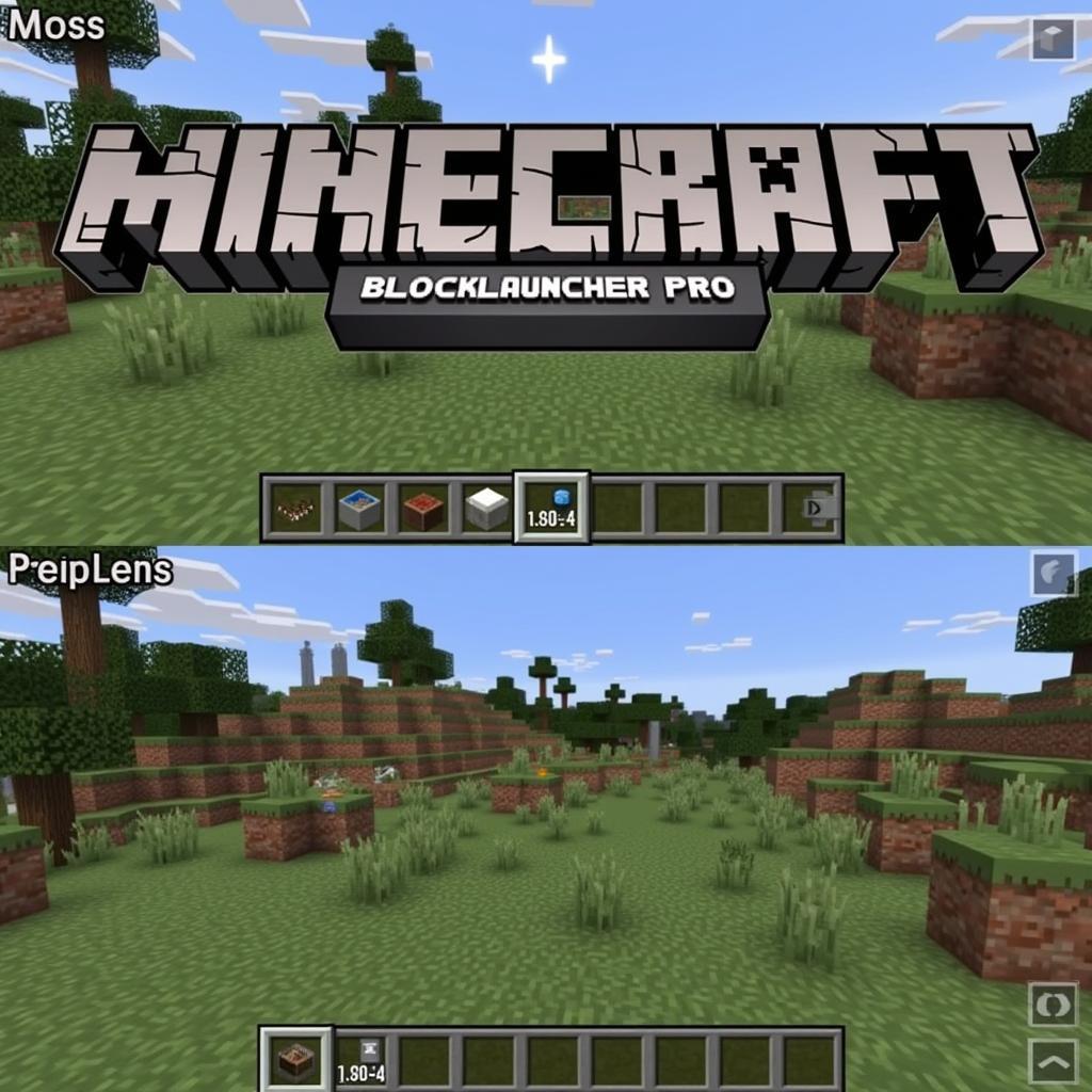 Minecraft PE Gameplay with BlockLauncher Pro APK 1.25