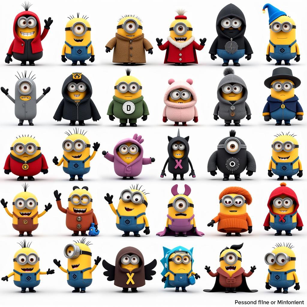 Minion Rush Mod APK Character Selection Screen