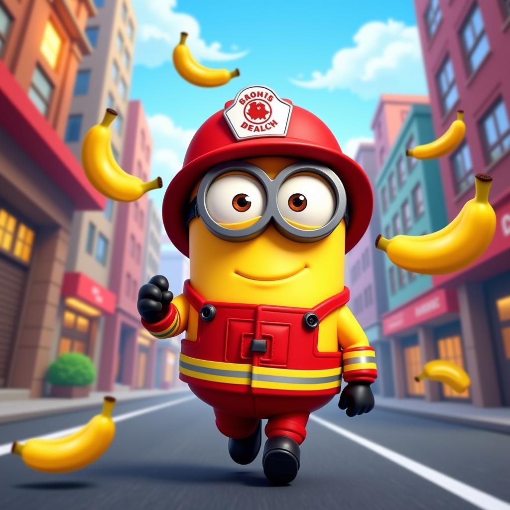 Minion Rush Mod APK Gameplay Screenshot