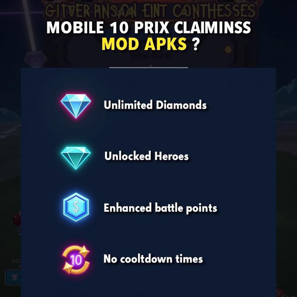 Mobile Legends Mod Features