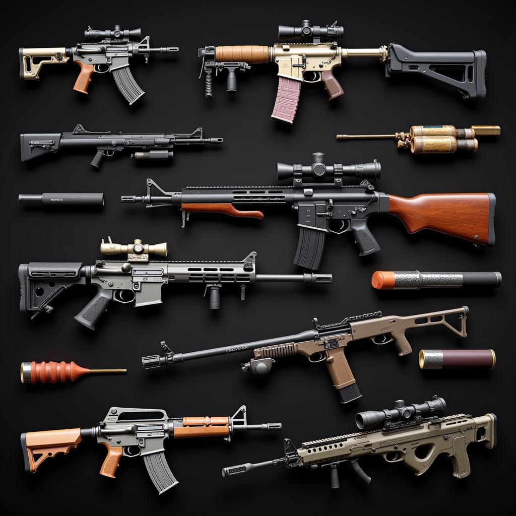 Modern Combat 5 Offline Weapons