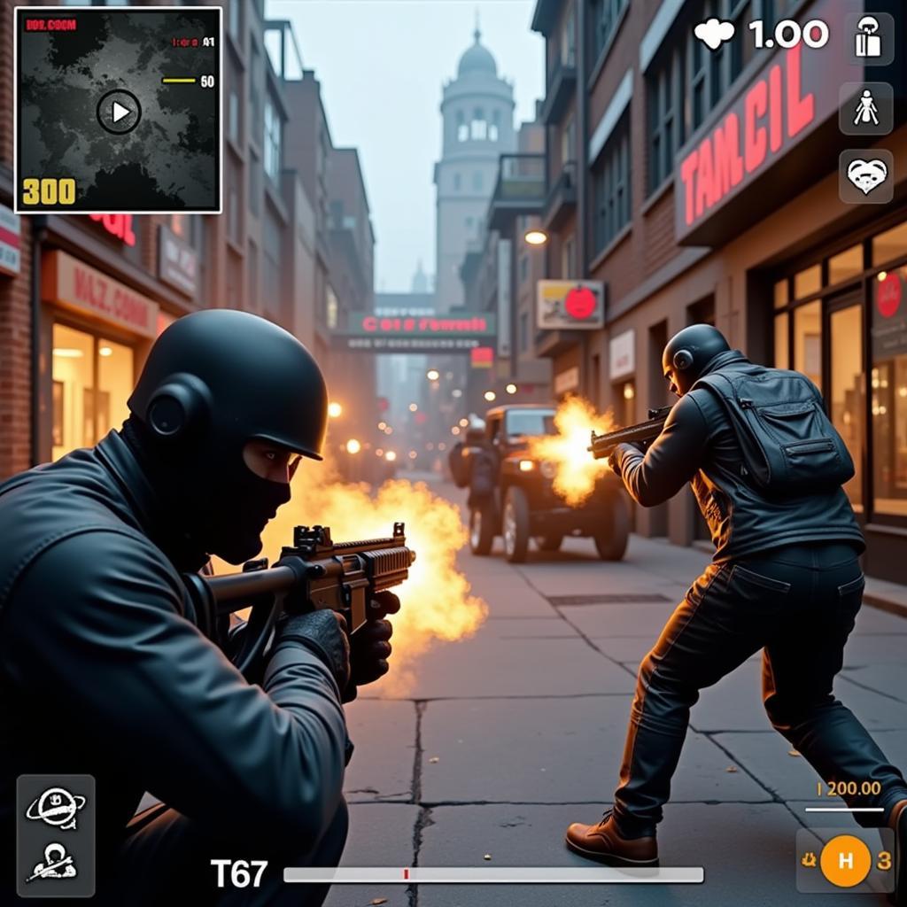 Modern Combat Versus Mod APK Gameplay