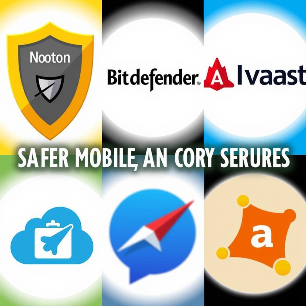 Modern mobile security apps like Bitdefender, Norton, and Avast