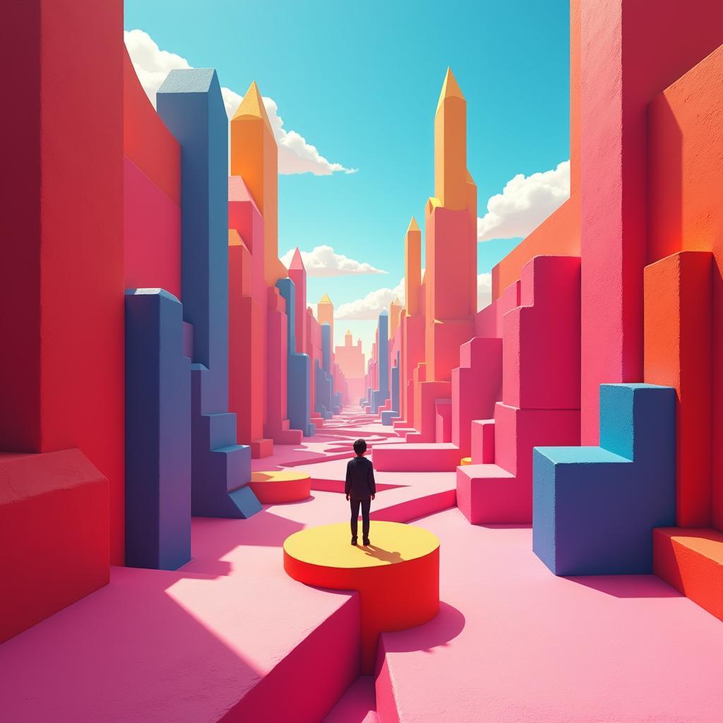 Monument Valley gameplay screenshot