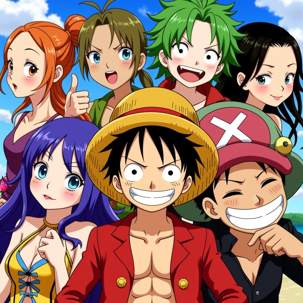 Mugen One Piece APK Characters