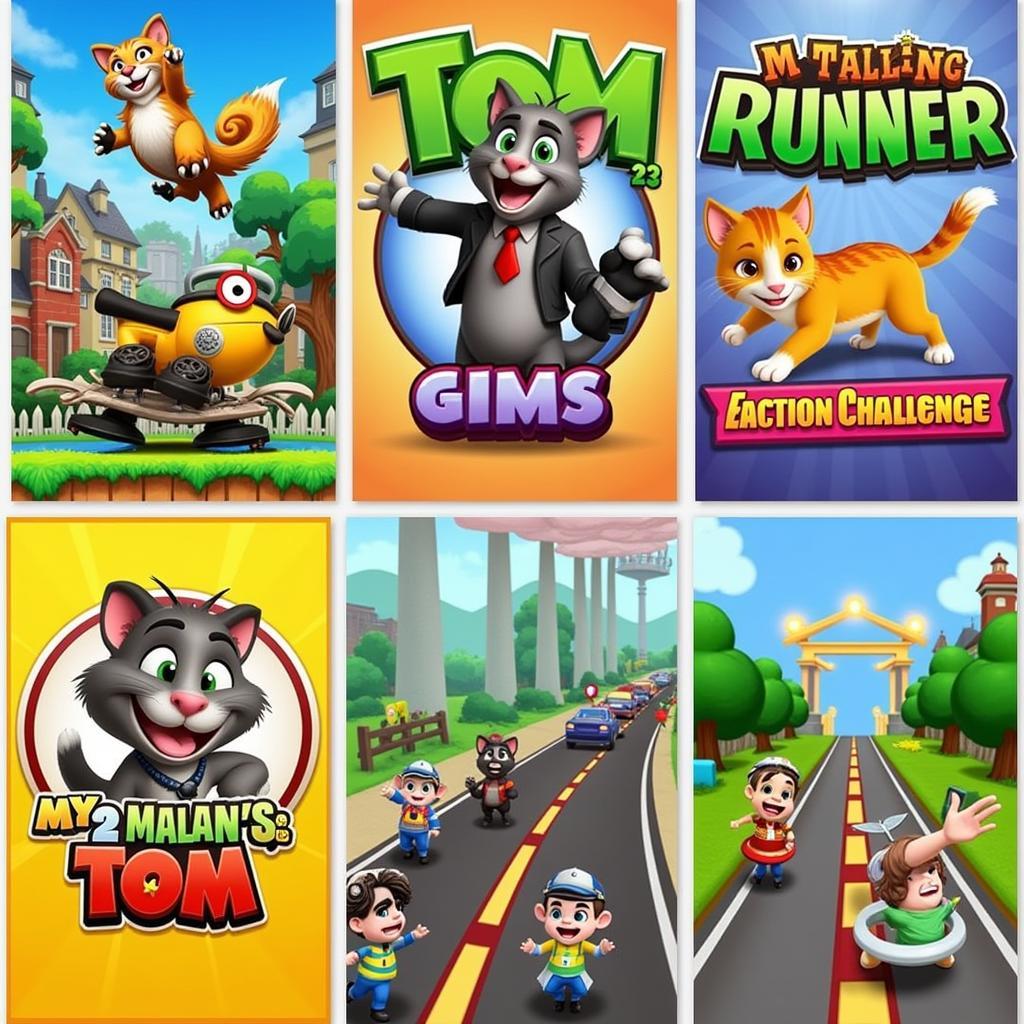 Mini Games in My Talking Tom 2