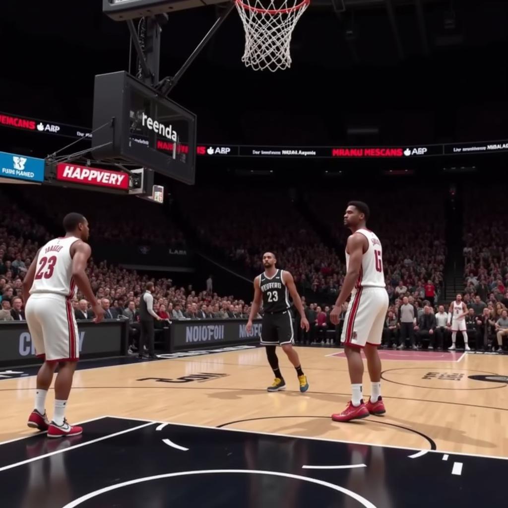 NBA 2k18 Gameplay Screenshot