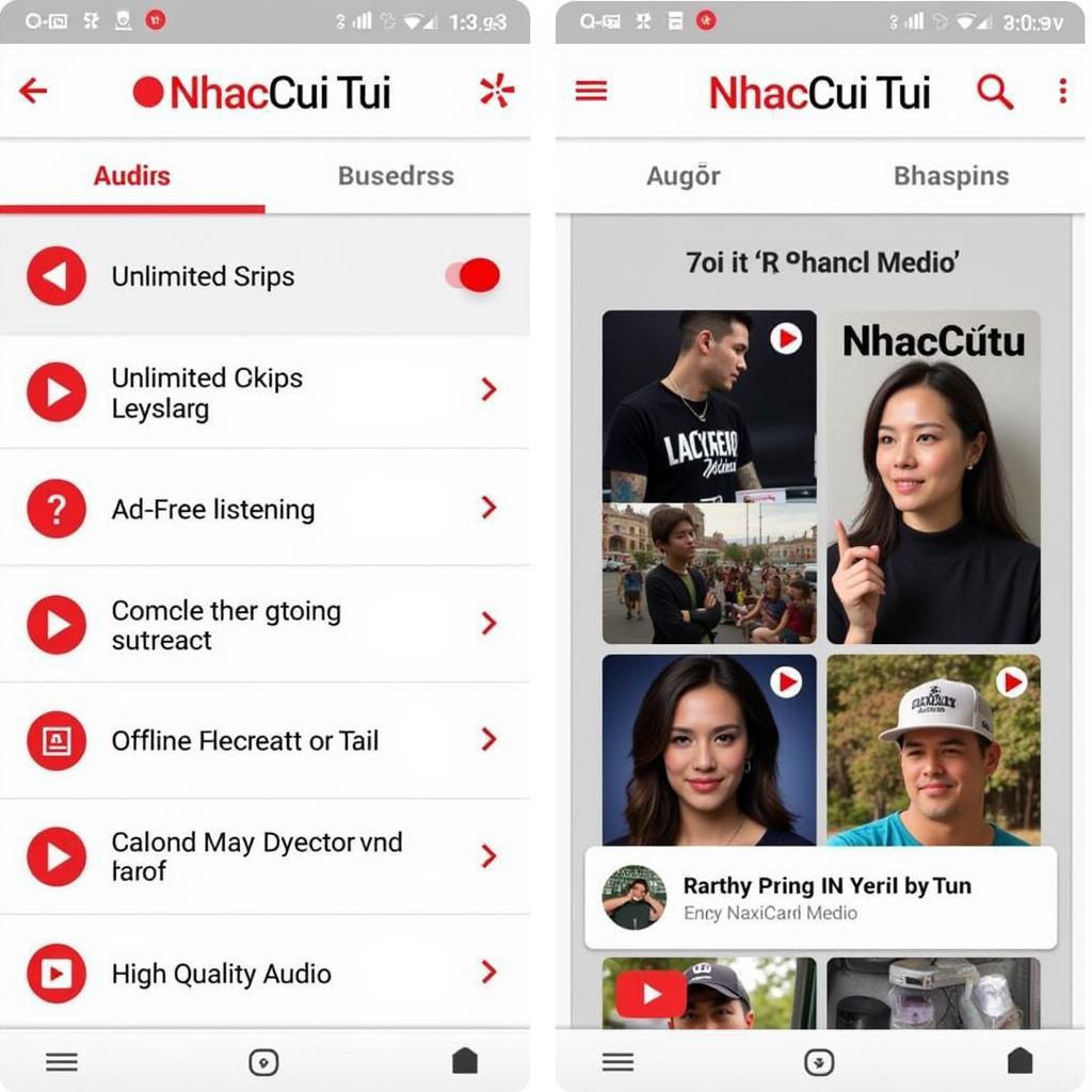 NhacCuaTui Mod APK Features