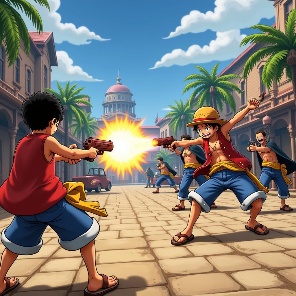 One Piece Fighting Path Gameplay Screenshot