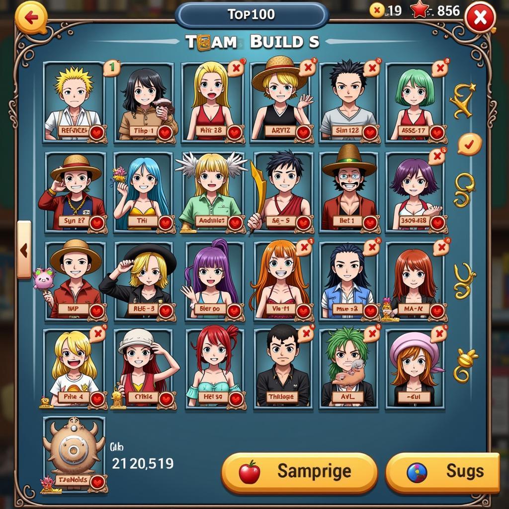 One Piece Treasure Cruise APK Team Building