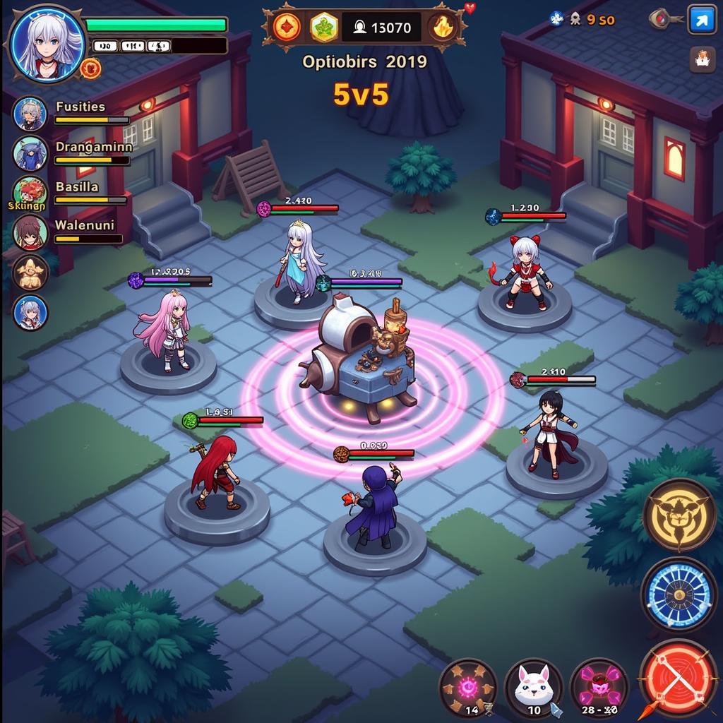 Onmyoji Arena gameplay screenshot