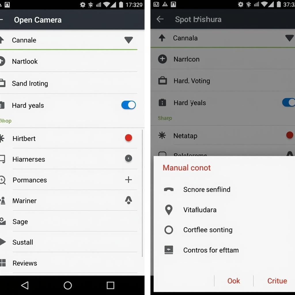 Open Camera App Interface on Asus Zenfone 2 Laser