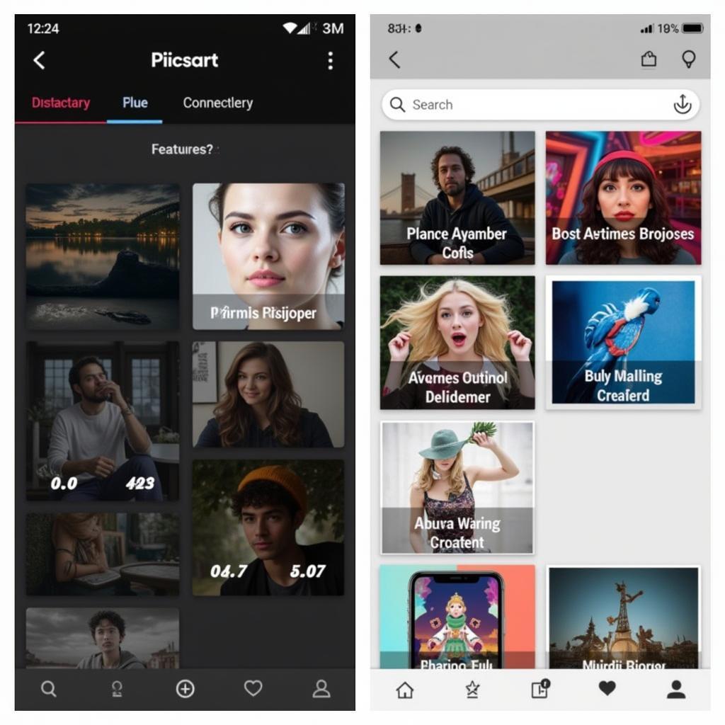 Picsart Pro APK Interface