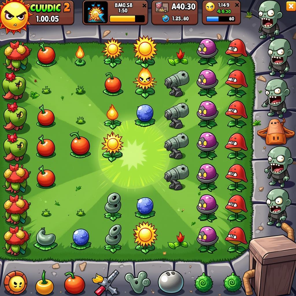 Plant vs Zombie APK Mod Gameplay