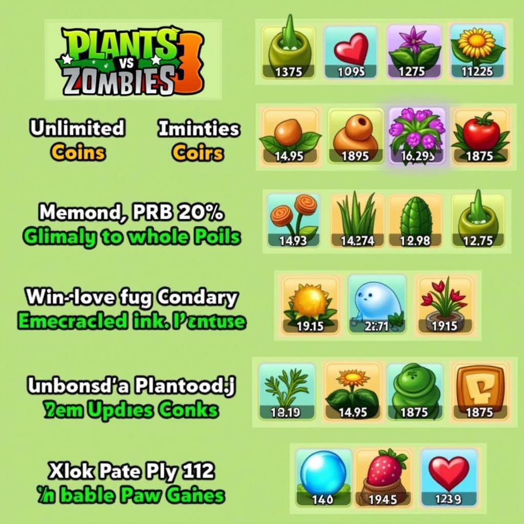 Plants vs Zombies 3 Mod APK Features