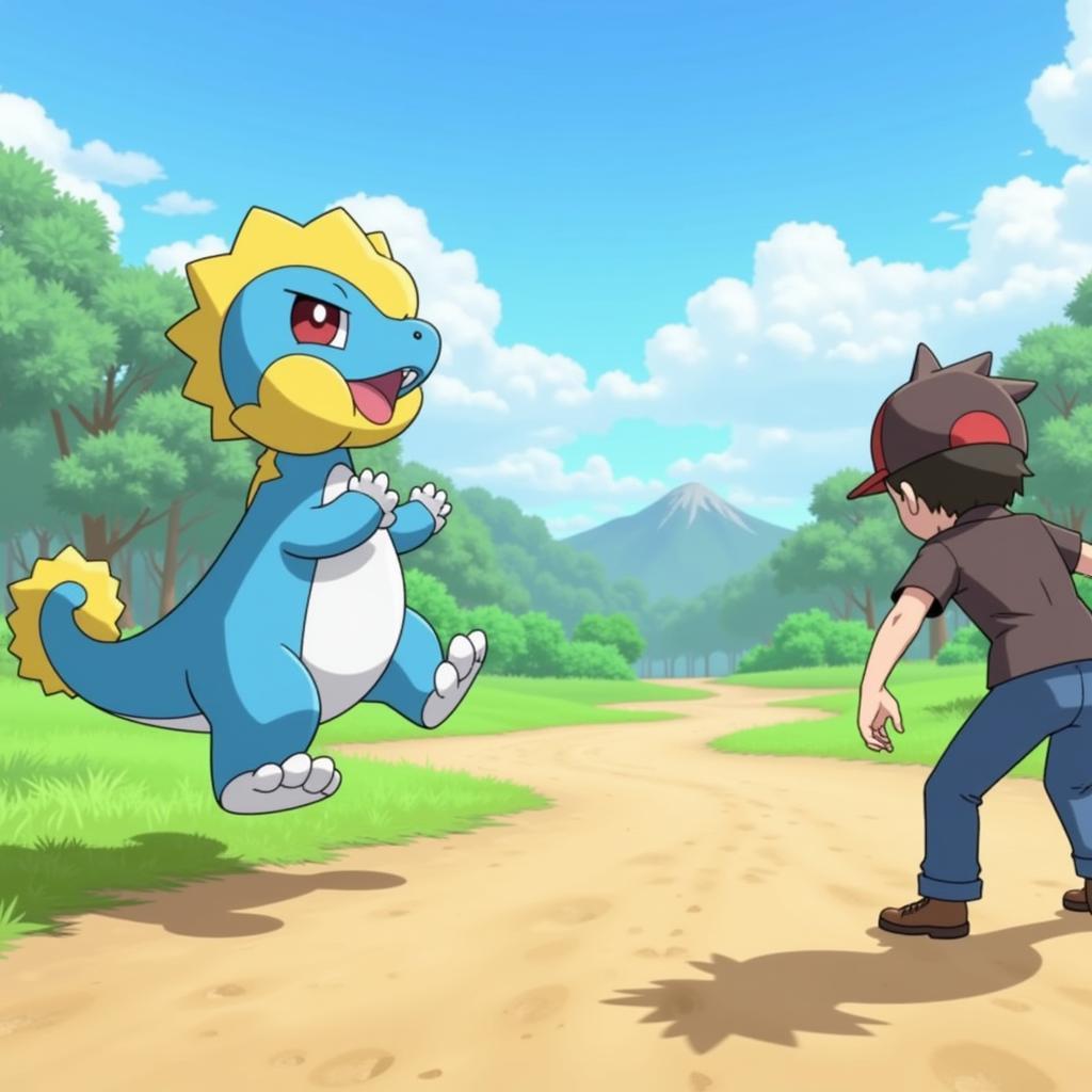 Pokemon Ultra Sun gameplay screenshot