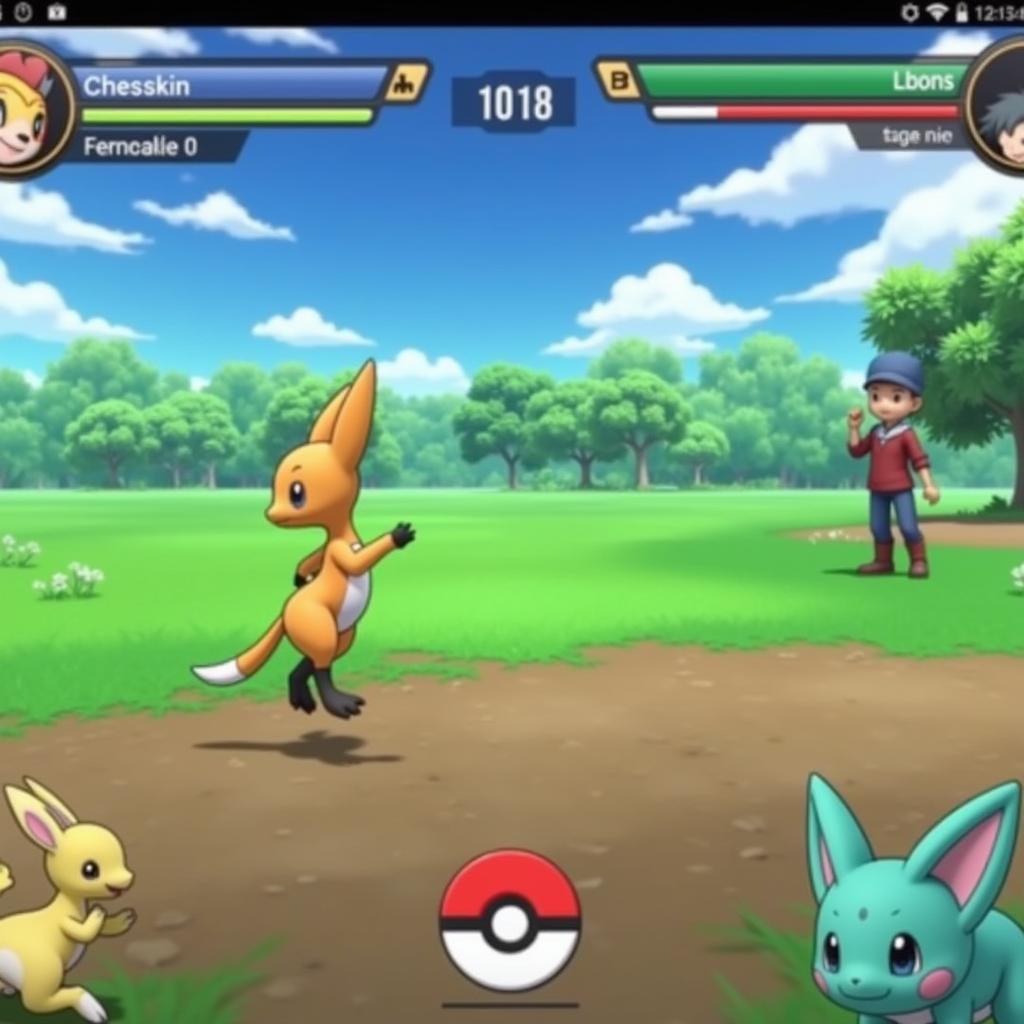 Pokemon X APK Gameplay Screenshot