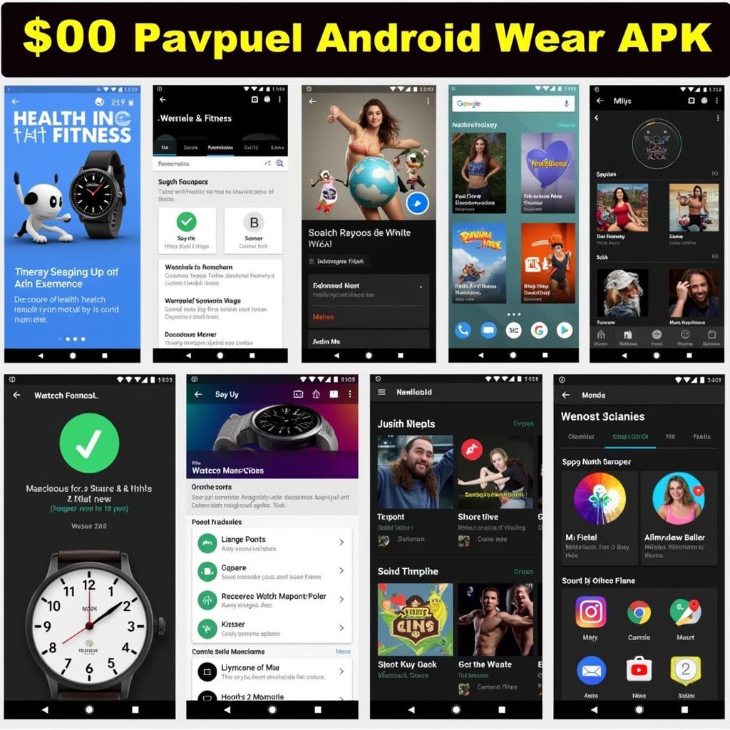 Popular Android Wear APK Categories