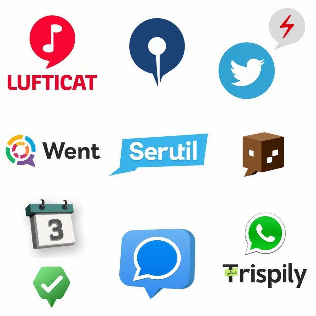 Popular Chat Alternative APK Logos