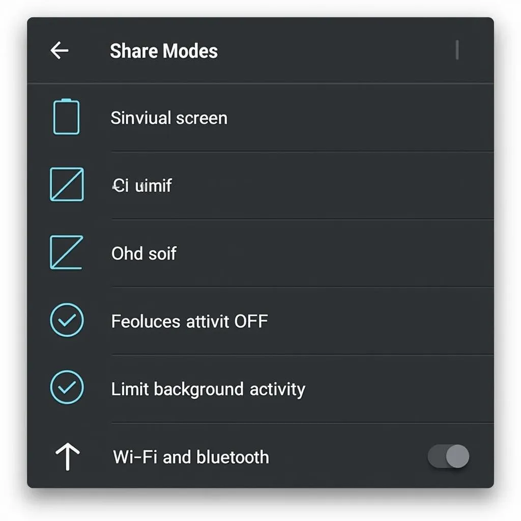 Power Saving Modes