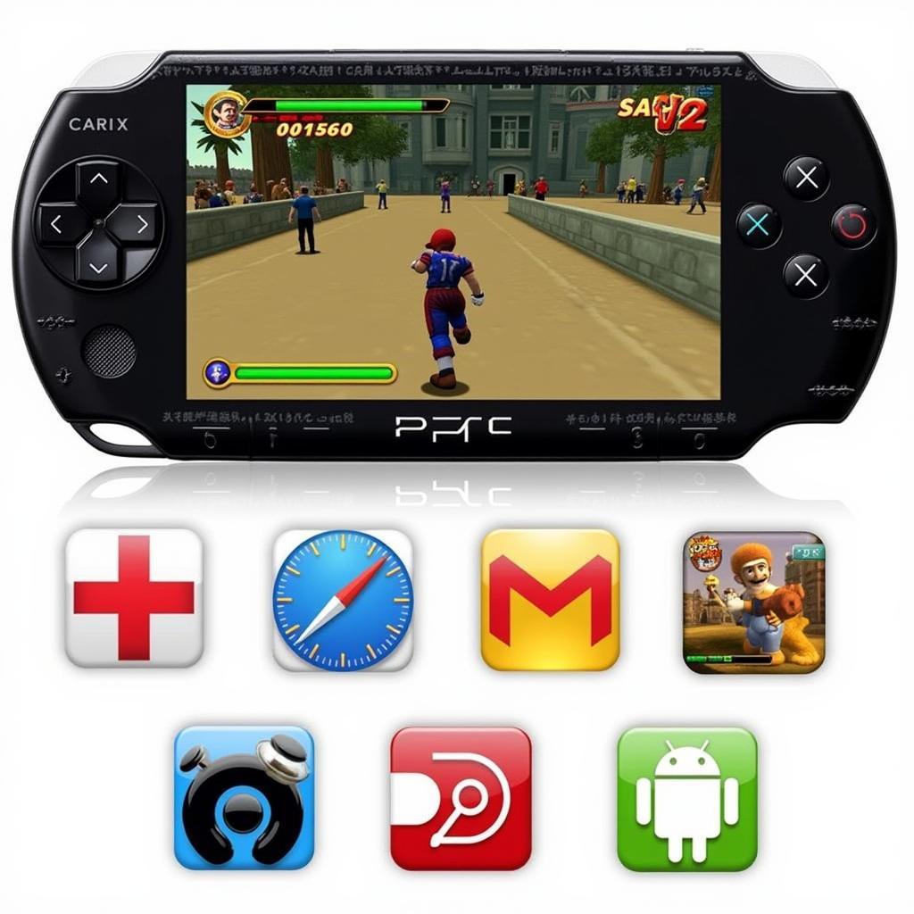 Gameplay on PPSSPP 1.8.0 Gold APK