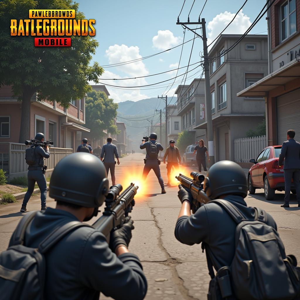 PUBG Mobile Gameplay Screenshot