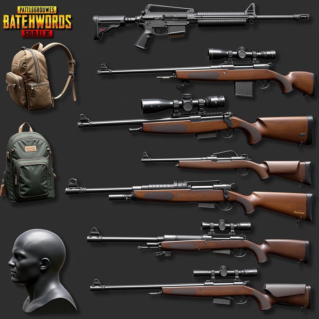 PUBG Mobile Weapons and Gear