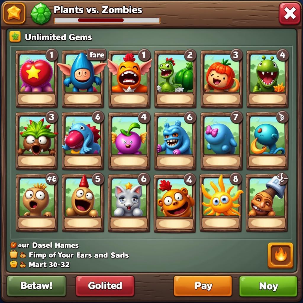 Plants vs Zombies Heroes Mod Apk Deck Building