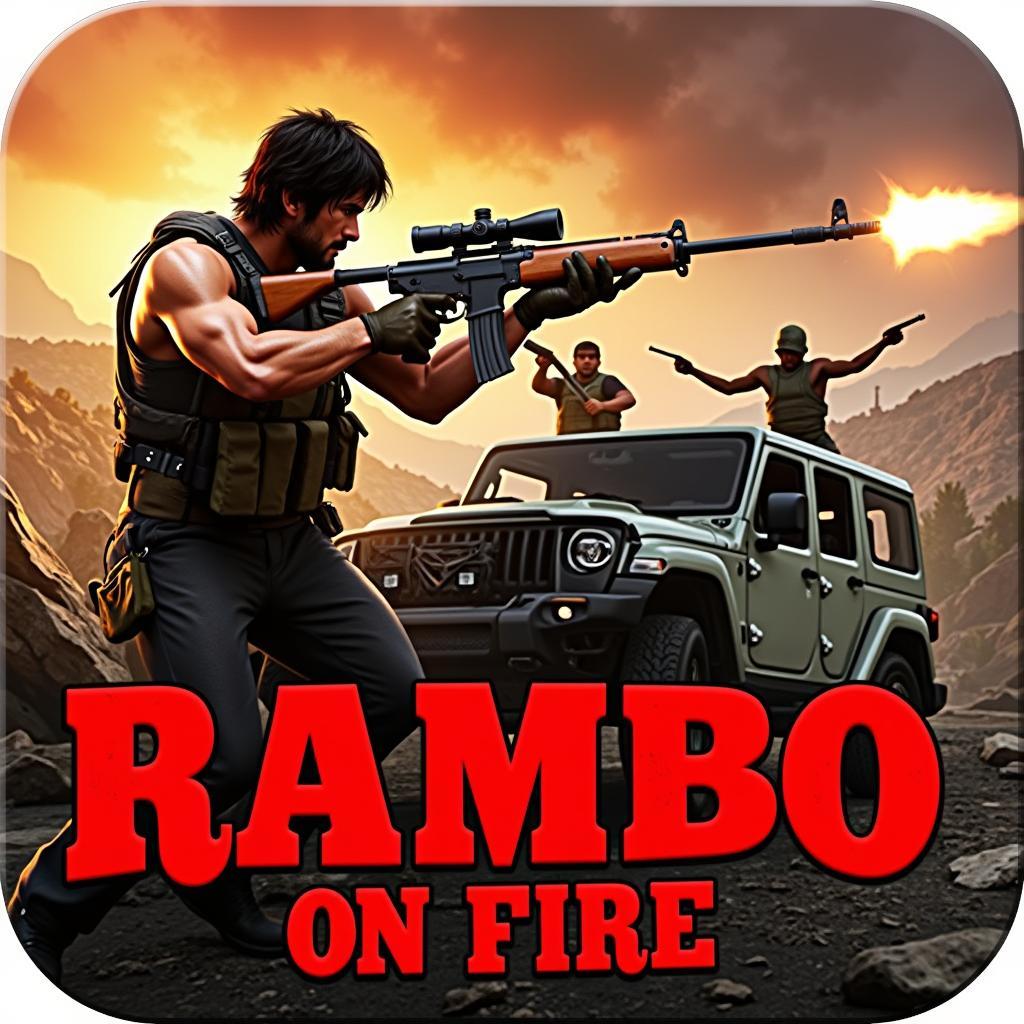 Rambo On Fire Gameplay