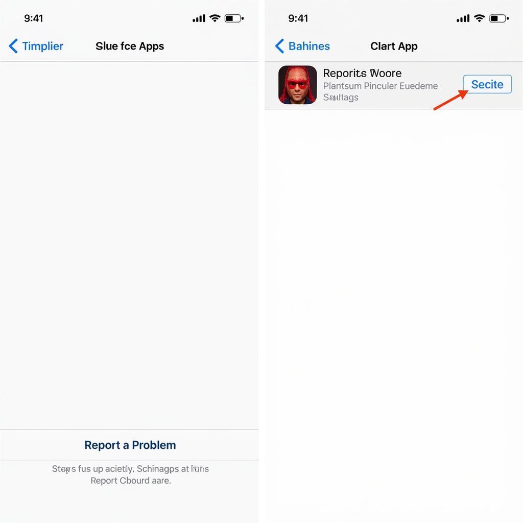 Reporting Suspicious Apps on iOS