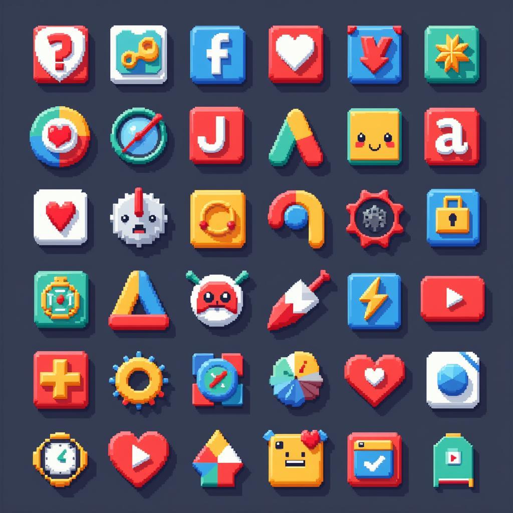 Retro Icon Examples