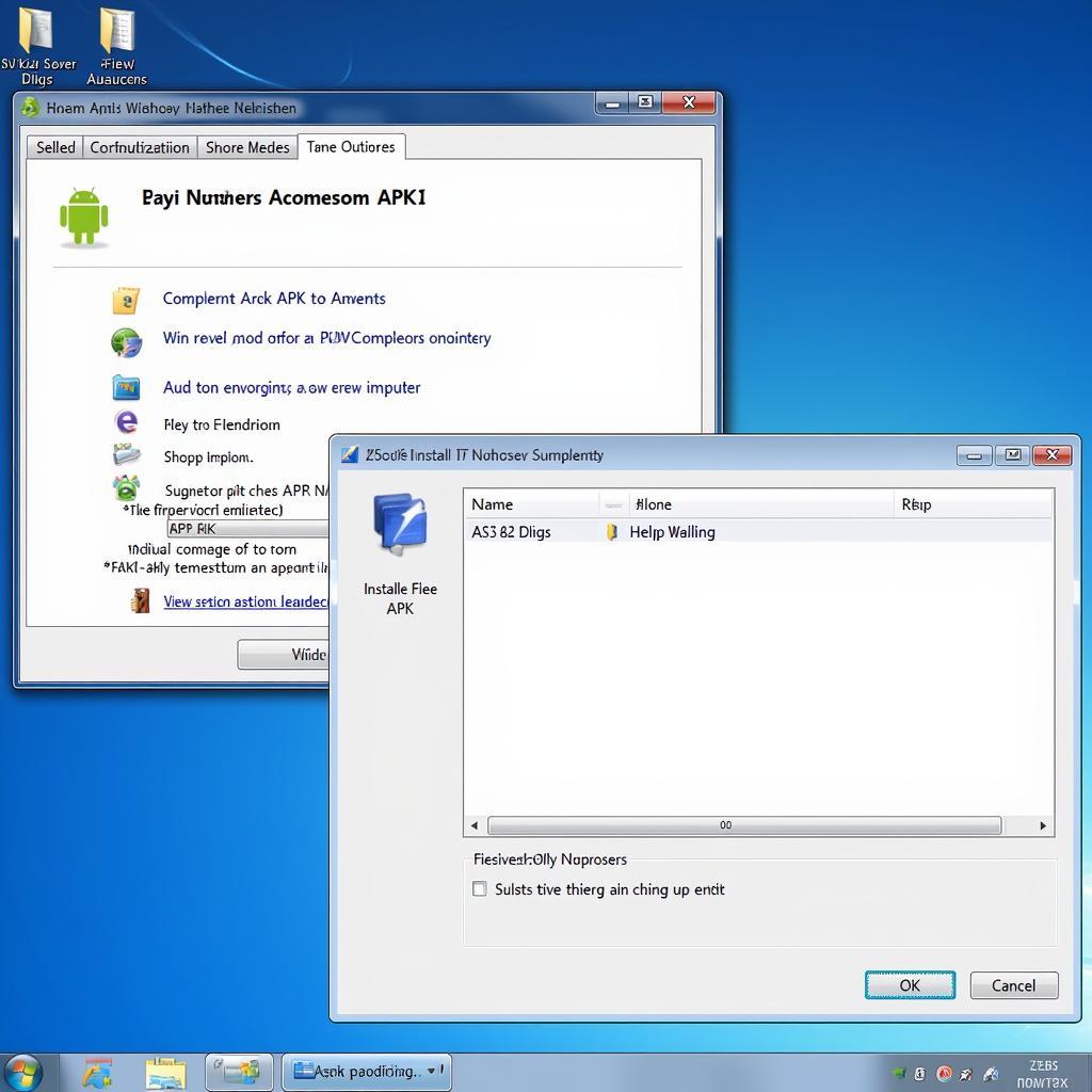 Running APK files on Windows XP using an emulator