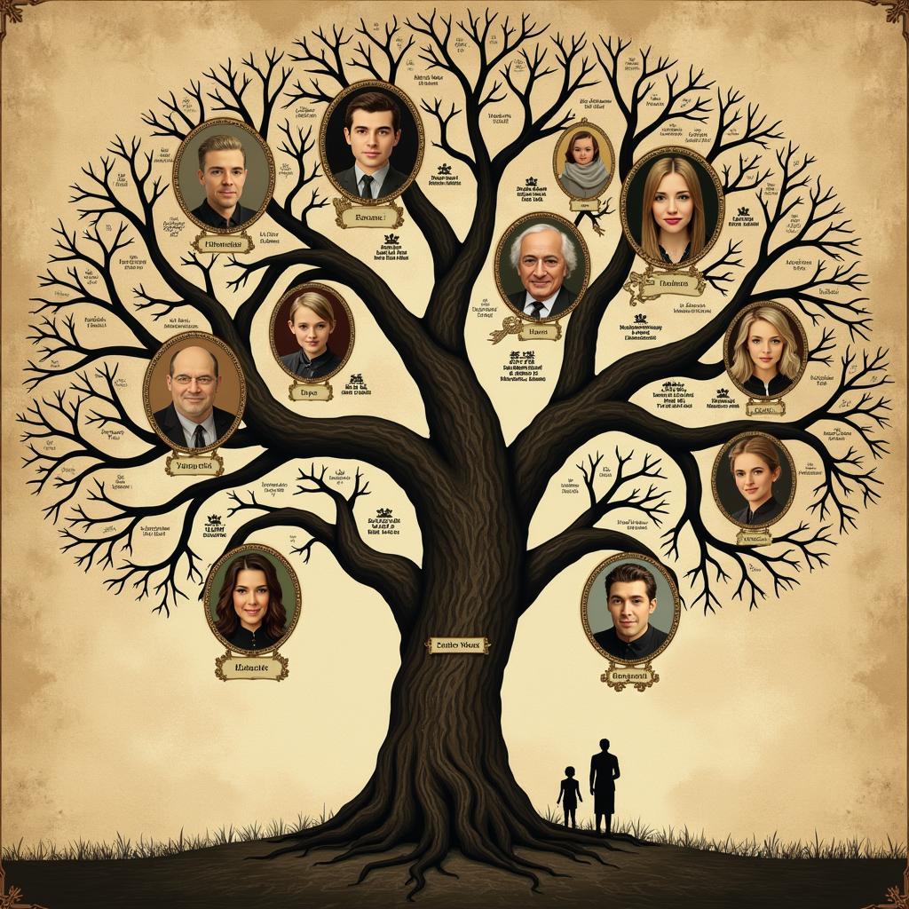 Rusty Lake Roots Family Tree