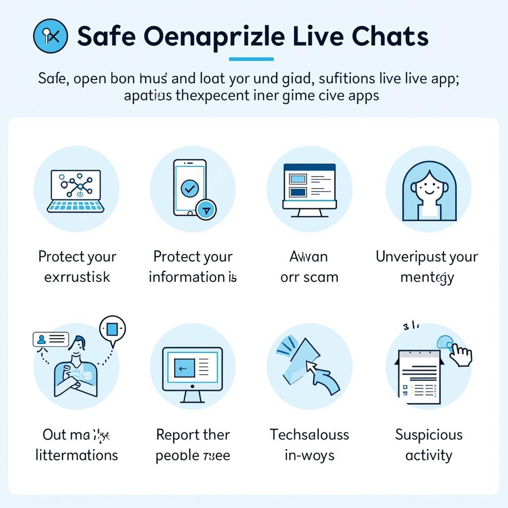 Staying Safe on Live Chat Apps