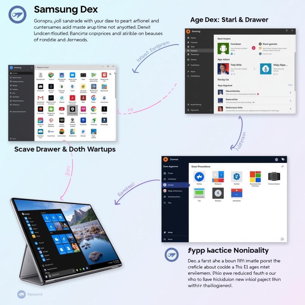 Samsung Dex Interface