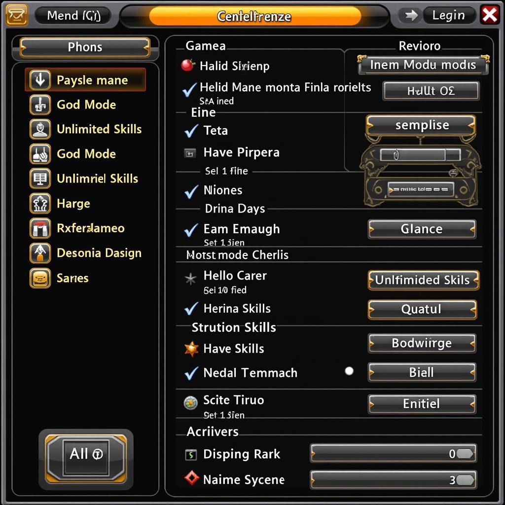 Sword Art Online Memory Defrag Menu Mod