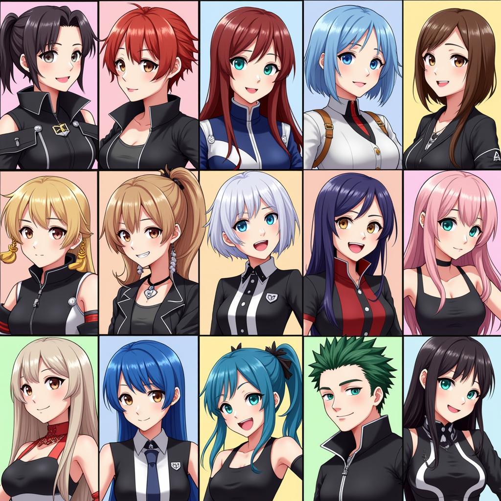 Sao MD Mod APK Characters