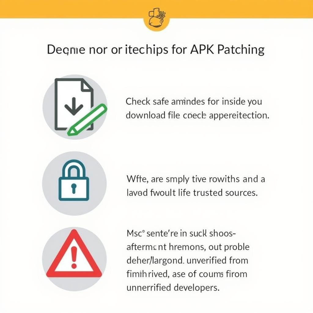 Important safety tips for APK patching