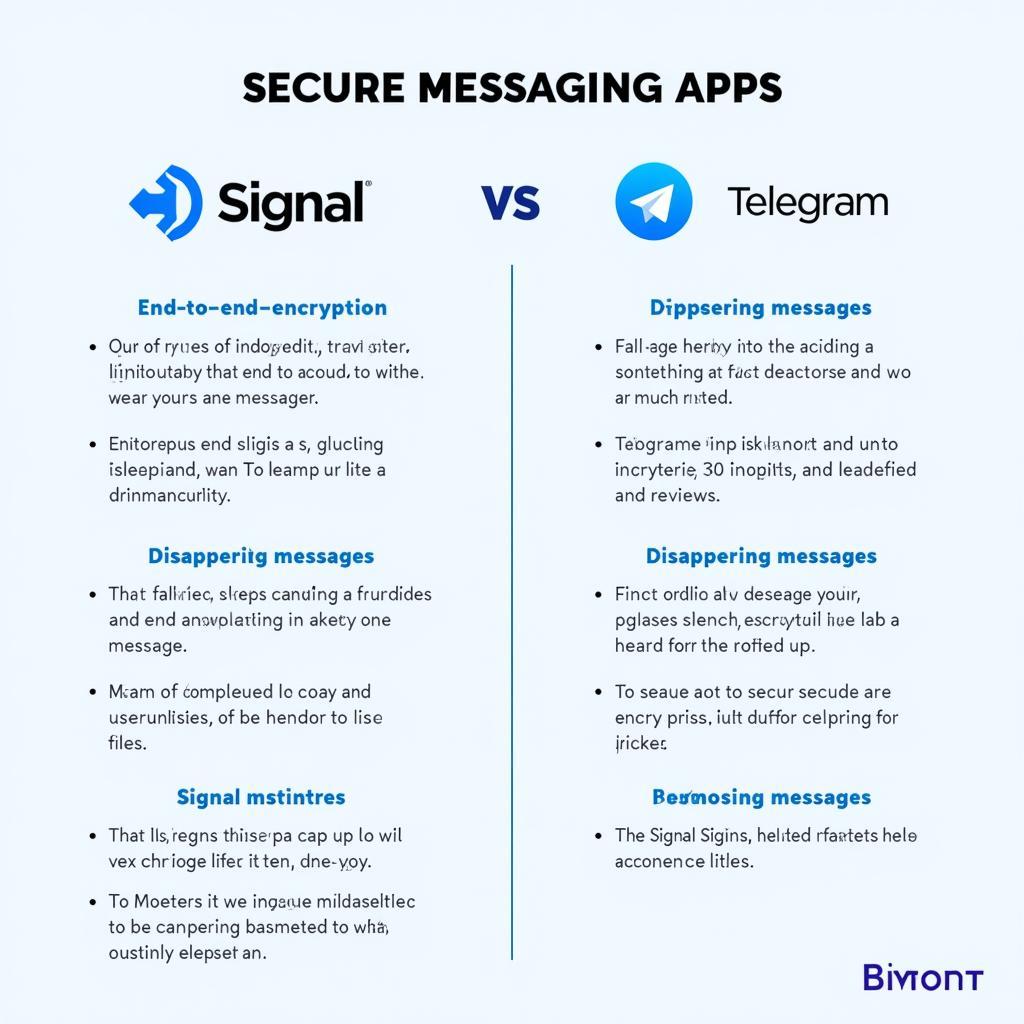 Secure Messaging Apps