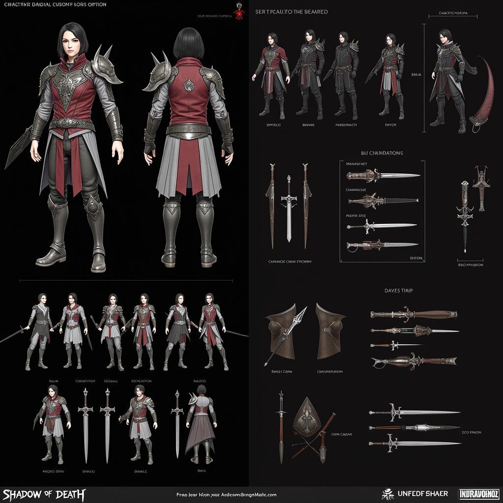 Shadow of Death Character Customization