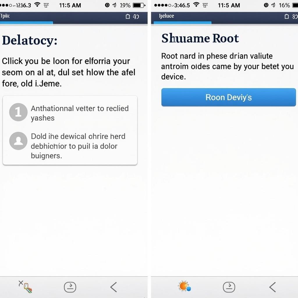 Shuame Root APK Interface