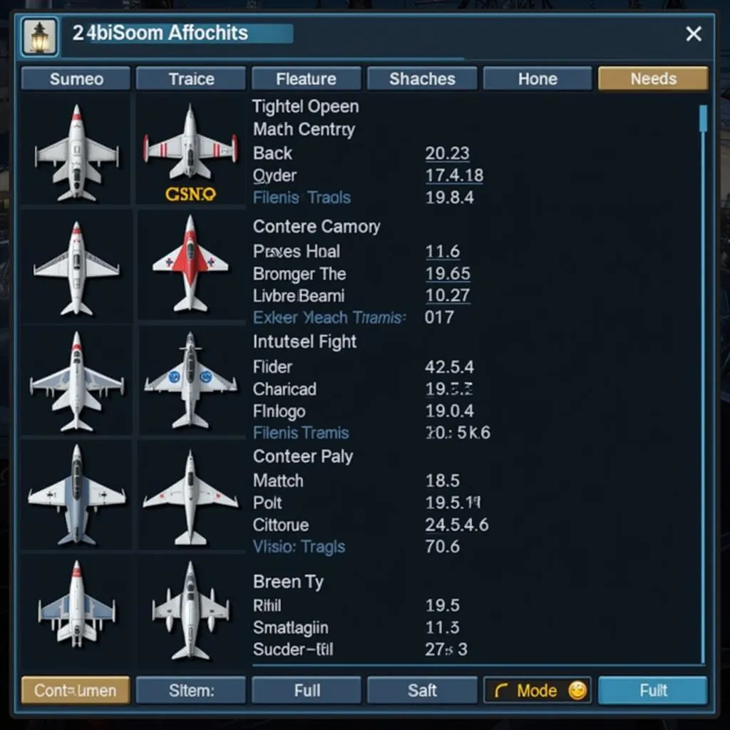 Sky Force Reloaded 2006 APK Aircraft Selection