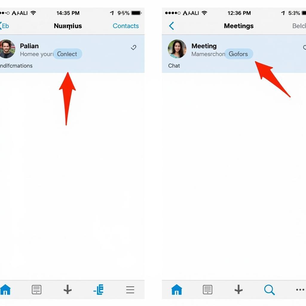 Skype for Business Interface