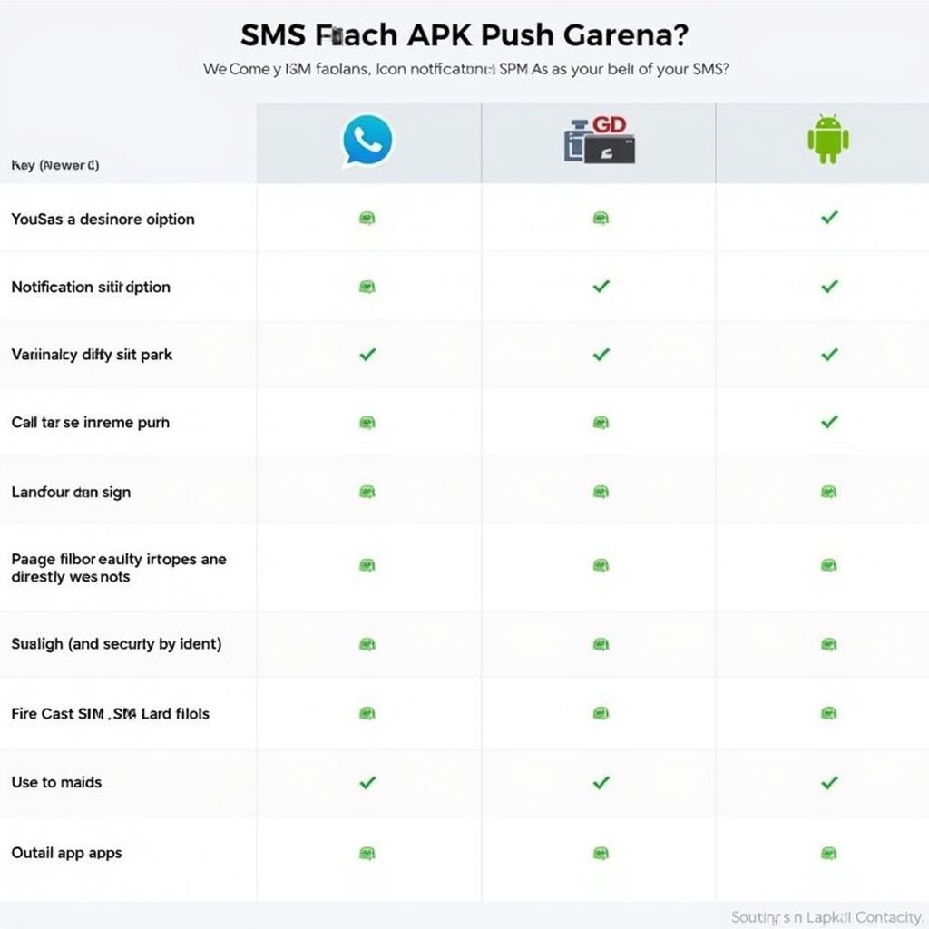 SMS Push APK comparison: features, security, customization