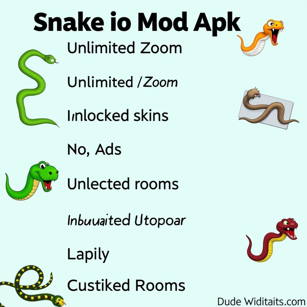 Snake io Mod Apk Features