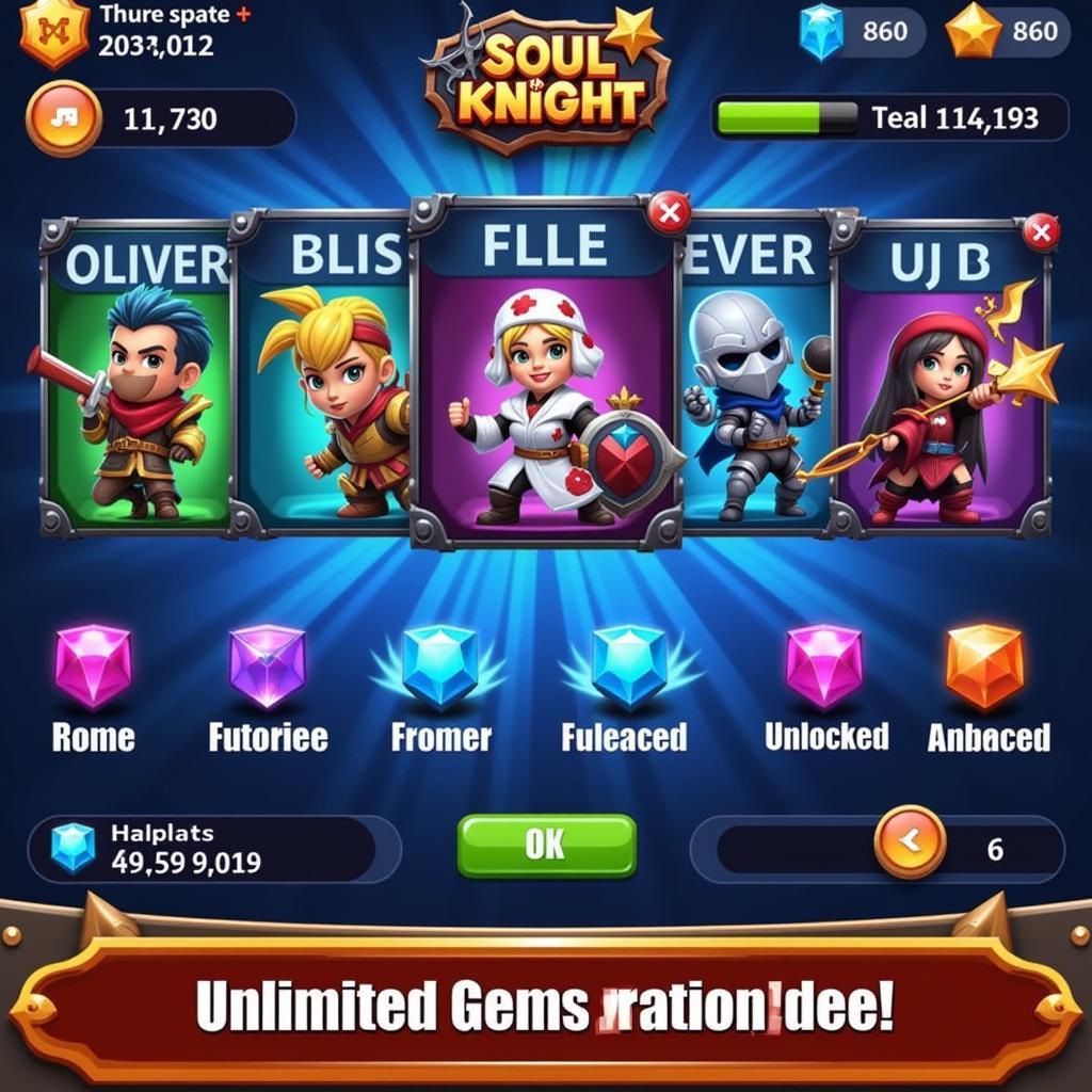 Soul Knight Mod APK Gameplay Screenshot