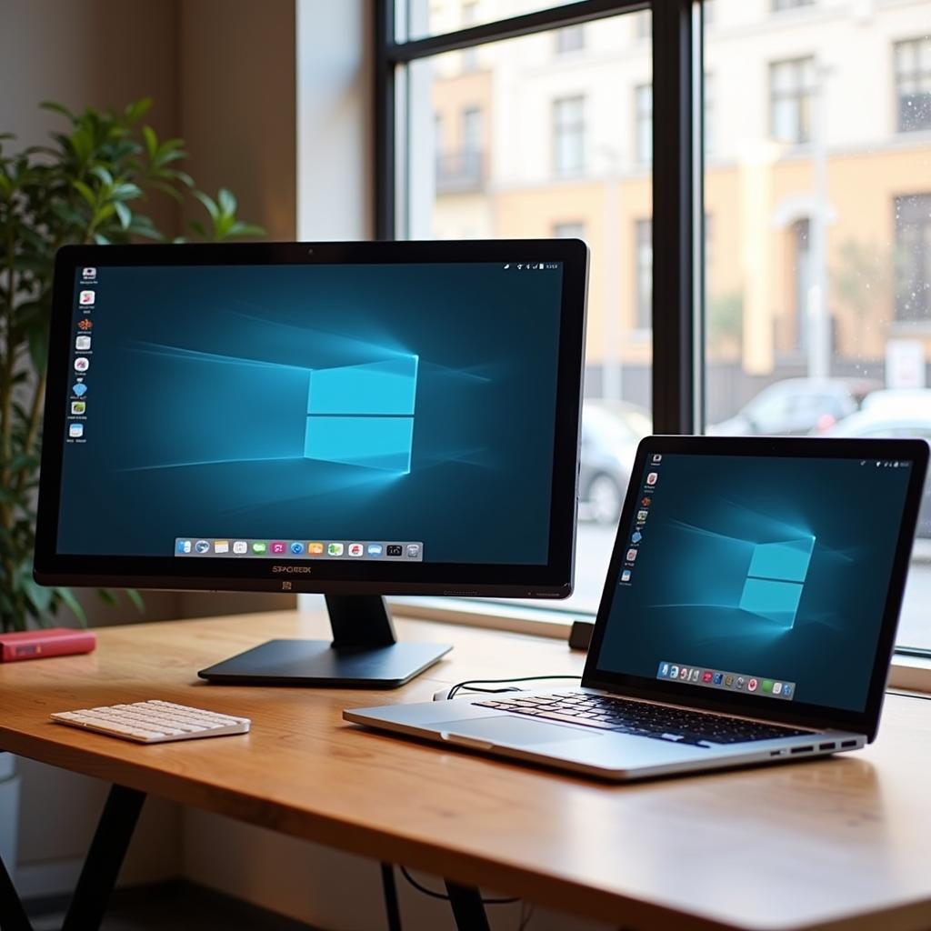 Spacedesk Multi-Monitor Workspace